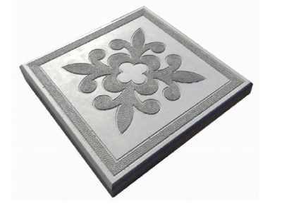 Плитка Краковский квадрат 300х300х30 серая